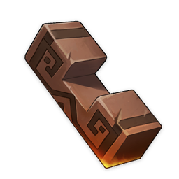 Grano de siderita oscura