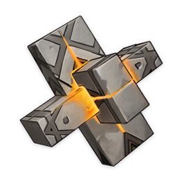 Fragmento de siderita oscura