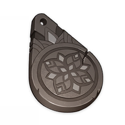 Talismán de metal del rocío