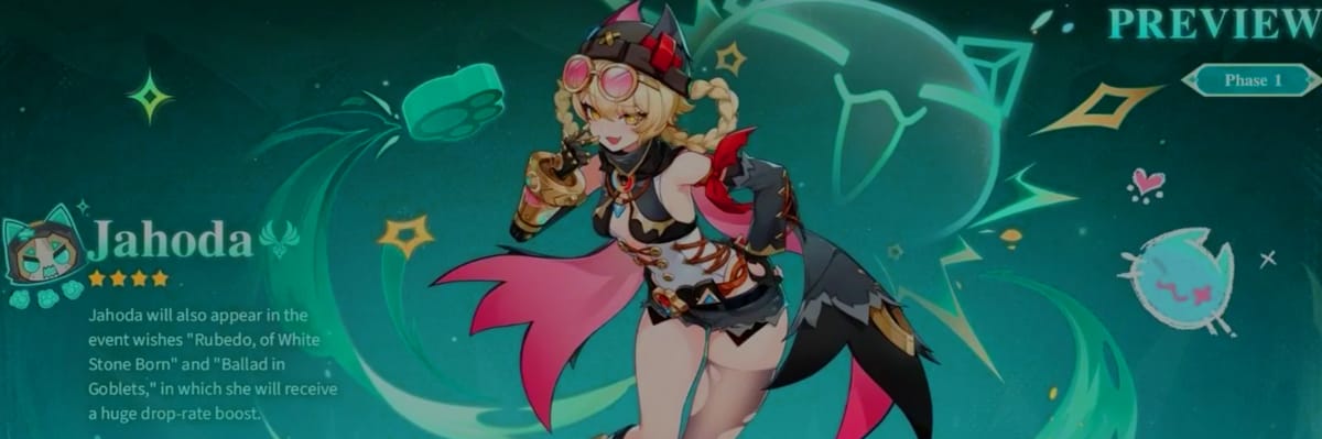 Jahoda Kit Explained. New Anemo Healer Could Become Best Support For Flins And Nefer Teams