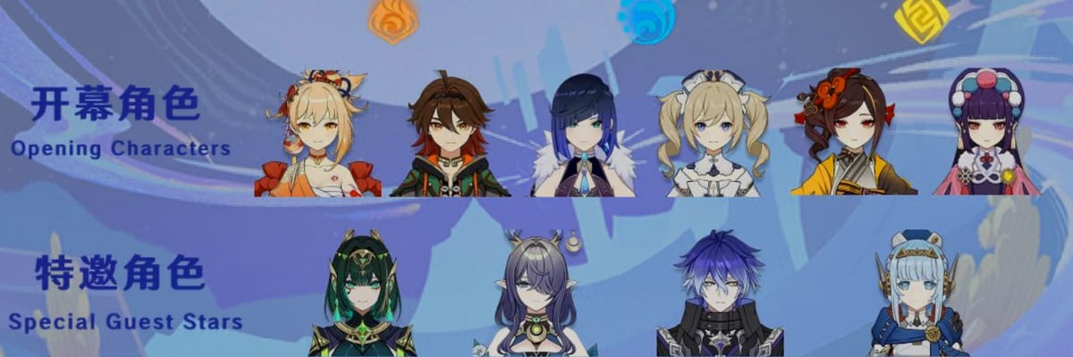 Genshin Impact 6.3 Imaginarium Theater Update Brings New Opening Characters, Special Guests, and Elemental Strategies
