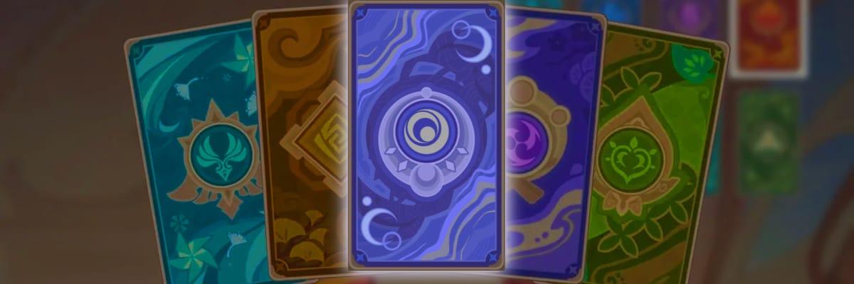 Genshin Impact Leaks Reveal TCG NodKrai Cardback from Unreleased Content