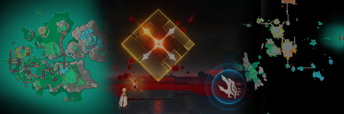 Genshin Impact 6.5 Space of Asmoday Map Leak Reveals Multi Layered Zones, New Mechanics and Ancient Mondstadt Seals
