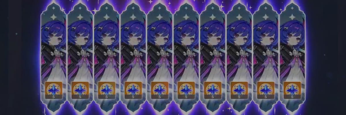 Genshin Impact Beta 6.6 Prune Gacha Animation Leaked Highlighting Anemo Hexerei Visuals