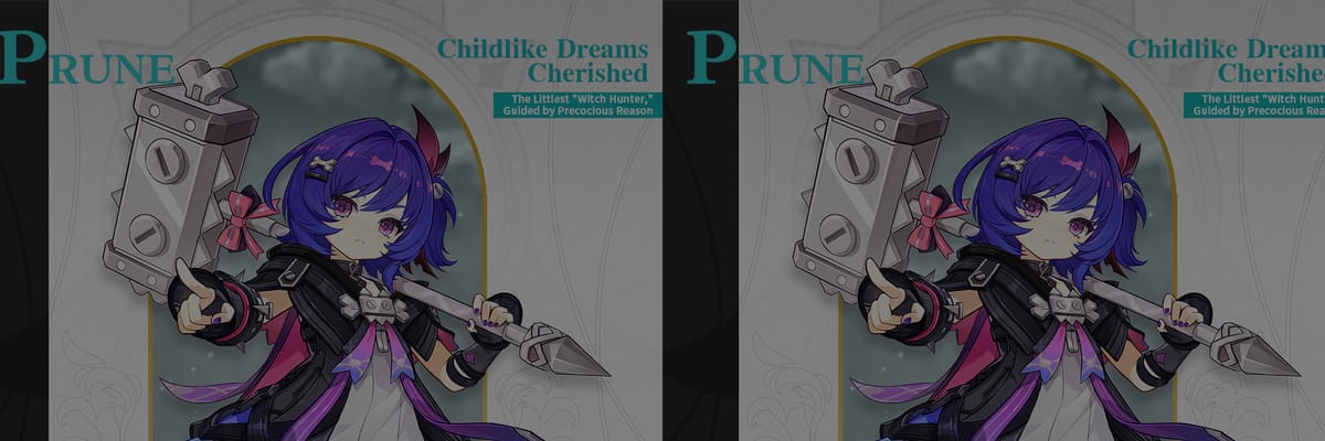 Genshin Impact presenta a Prune, la joven cazadora de brujas que persigue a Alice por Teyvat