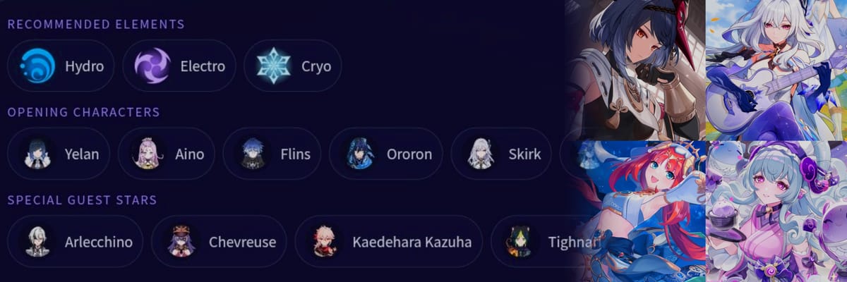 Genshin Impact 6.7 Leaks Reveal New Imaginarium Theater Rotation, Buffed Elements and Exclusive Character Poses