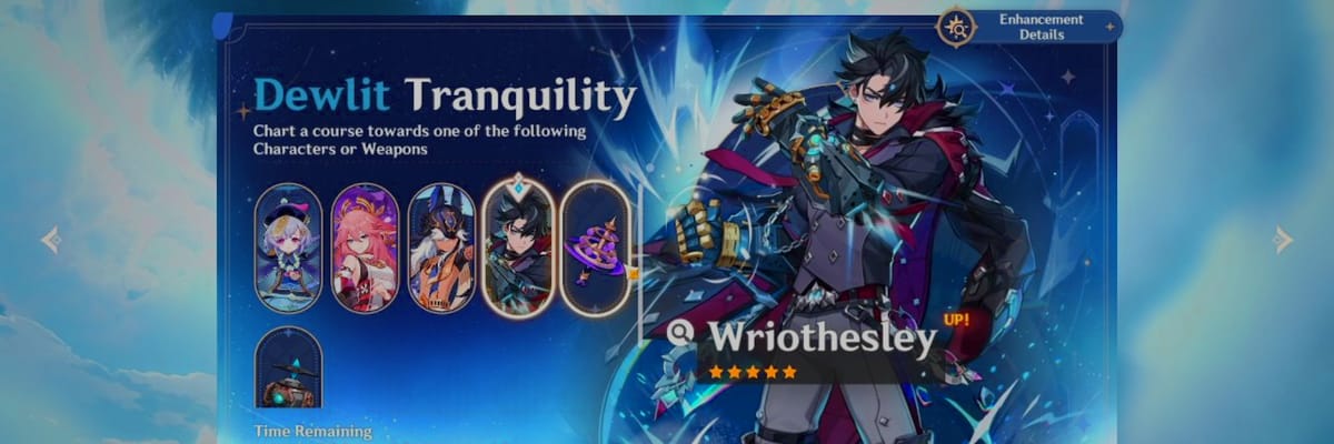 Genshin Impact 6.7 Leaks Reveal New Chronicled Wish Banner Featuring Qiqi, Yae Miko, Cyno and Wriothesley