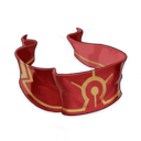 Rich Red Brocade