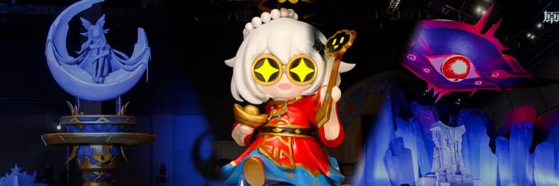 Genshin FES Shanghai Kicks Off With Columbina Statue, Concept Art Reveals, and 2026 Carnival Merchandise