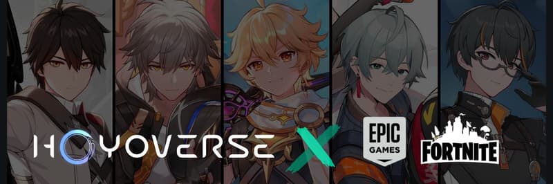 Epic Games Names miHoYo / HoYoverse as an Upcoming Partner, Signaling Big Fortnite Crossovers