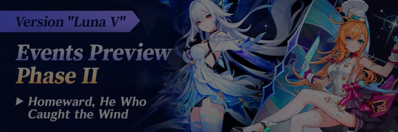 Genshin Impact Reveals Version “Luna V” Phase II Event Preview Featuring Exploration Rewards