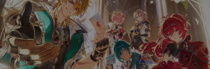 Genshin Impact celebra el White Day con mensajes de Venti, Varka y la mascota saurio de Natlan
