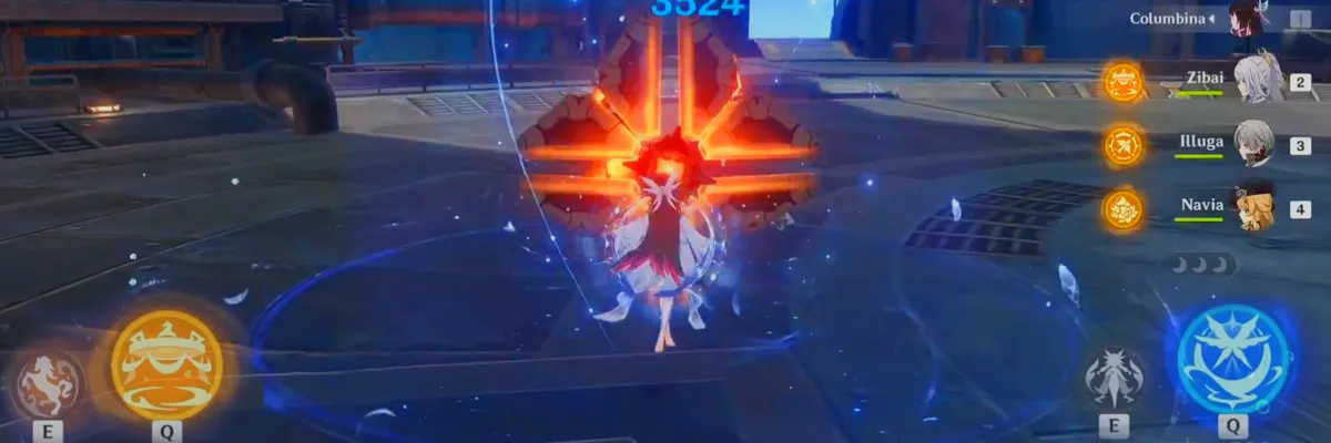 Genshin Impact 6.3 Showcases Lunar Crystallize Reaction with New Columbina and Zibai Ability Icons Revealed