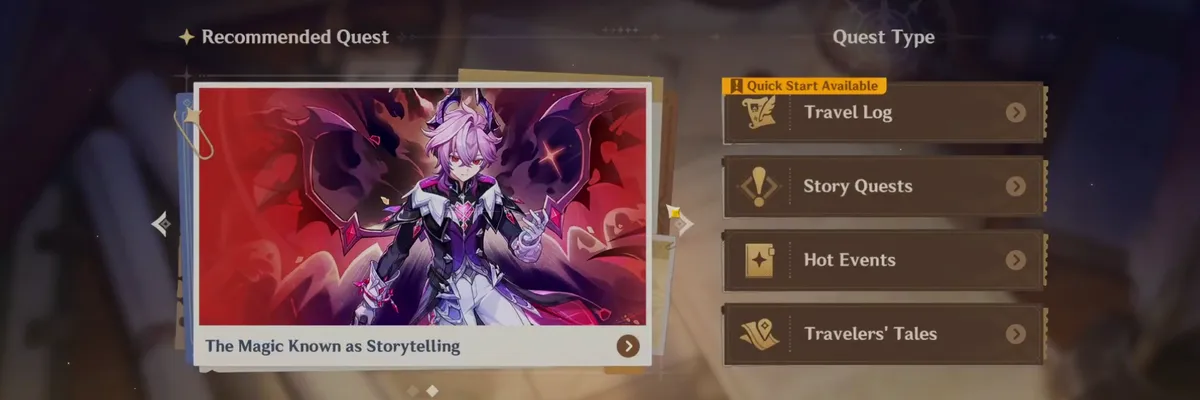 Genshin Impact 6.3 Introduces New Quest Overview Menu for Better Story and Progress Tracking
