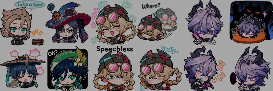 New Official Genshin Impact Chibi Collection Highlights Columbina, Alice, Nicole and Fan Favorite Characters