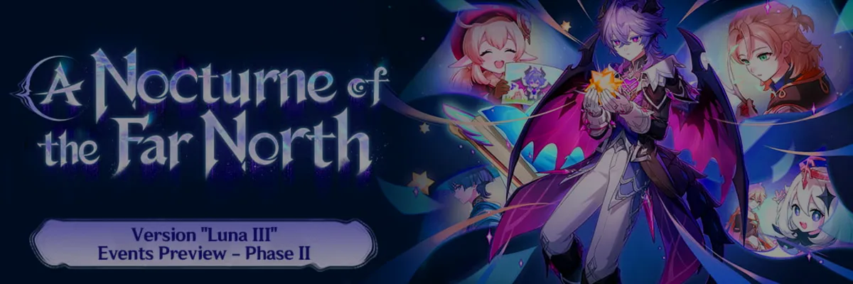 Genshin Impact Version Luna III Phase II Events Preview Reveals New Challenges, Rewards, and Limited-Time Content