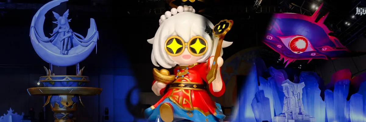 Genshin FES Shanghai Kicks Off With Columbina Statue, Concept Art Reveals, and 2026 Carnival Merchandise