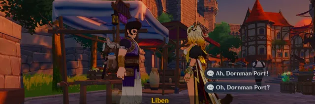 Liben Regresa y Menciona el Puerto Dornman, Insinuando Fuertemente una Expansión de Mondstadt en la Versión 6.4