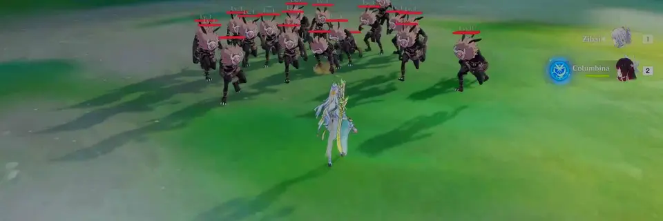 Genshin Impact 6.3 Beta Reveals Zibai, Columbina, and Moondrifts AOE Combat Showcase