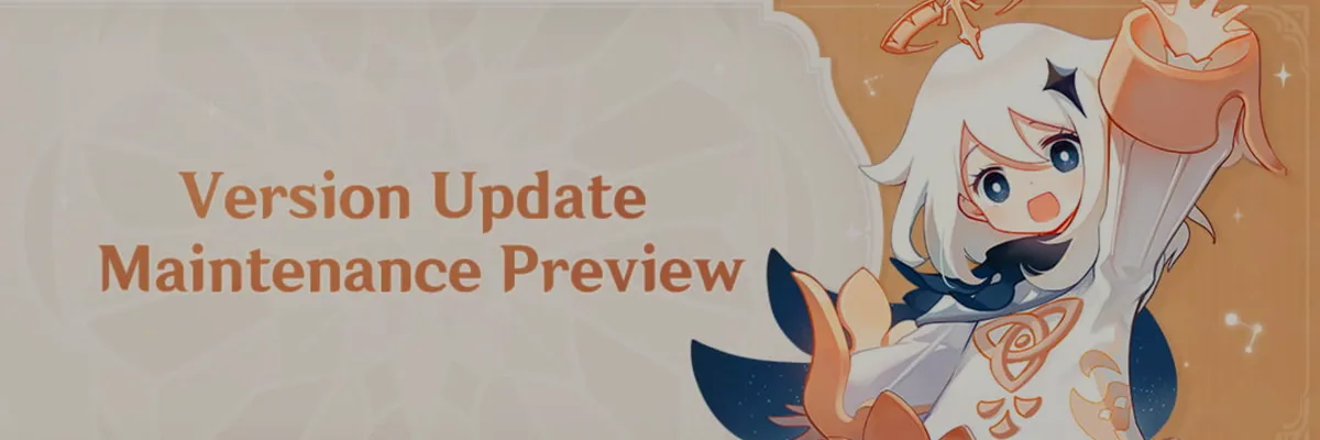 Genshin Impact Version “Luna IV” Maintenance Preview Reveals Update Time Pre-Installation and Compensation