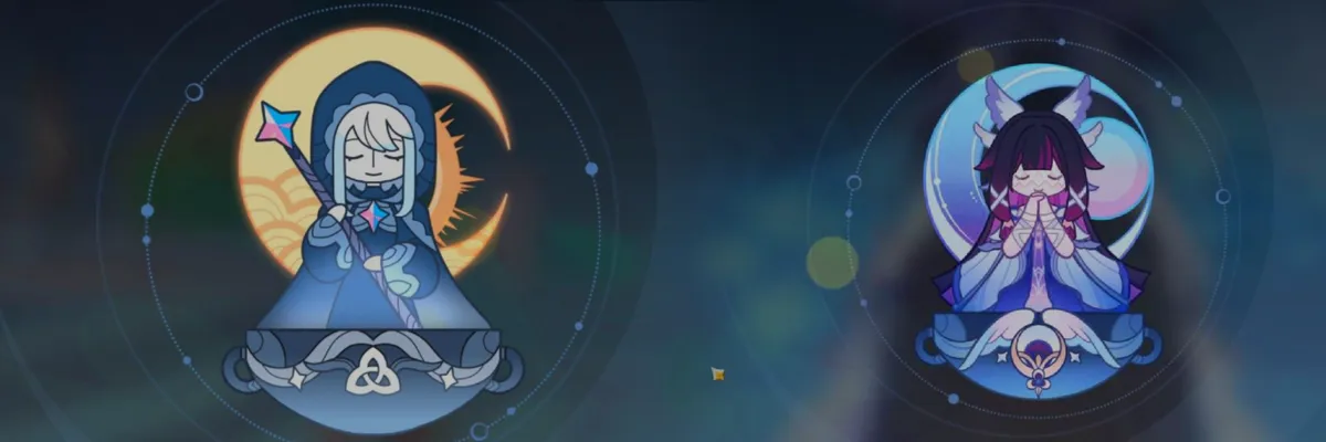 Filtración de Genshin Impact 6.3 Revela Nueva Animación de Welkin Moon Inspirada en Columbina como Diosa Lunar