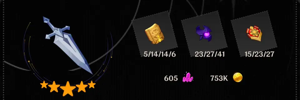 Genshin Impact 6.4 Leaks Reveal Varka Signature Weapon Wolf's Grimoire and Ascension Materials