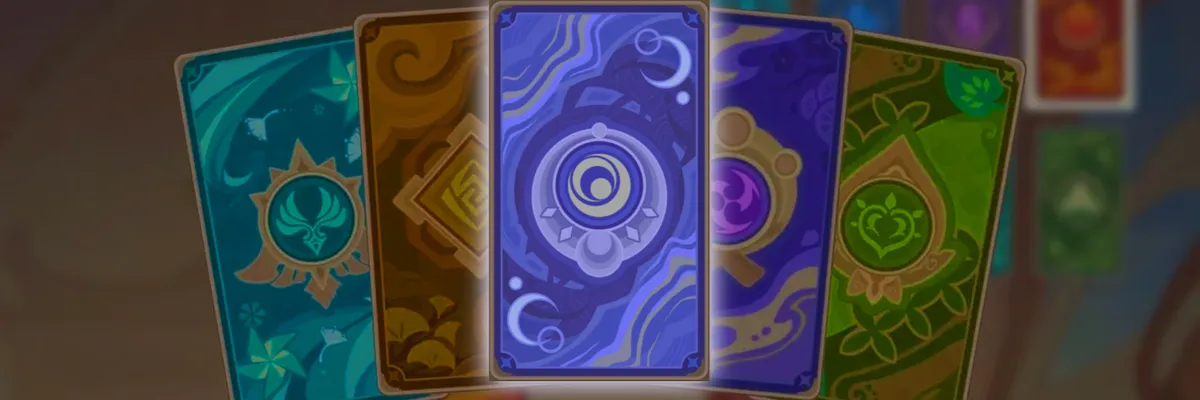 Filtraciones de Genshin Impact Revelan Reverso de Carta NodKrai del TCG de Contenido No Lanzado