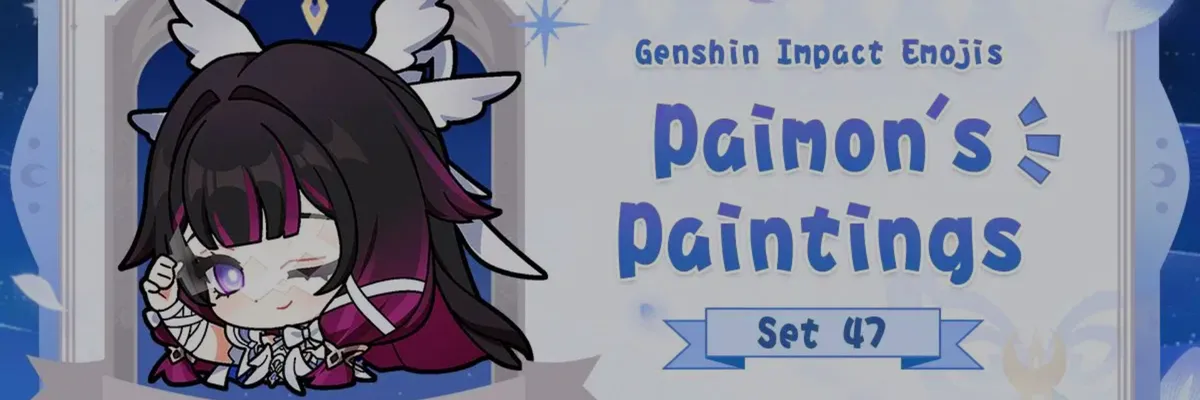 Genshin Impact Releases Paimon’s Paintings Set 47 Emojis on HoYoLAB