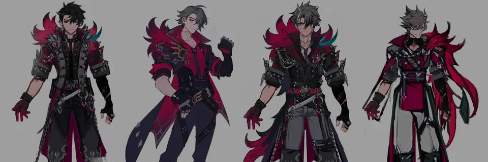 Genshin Impact Reveals Wriothesley Concept Arts Showcasing the Creation of the Character