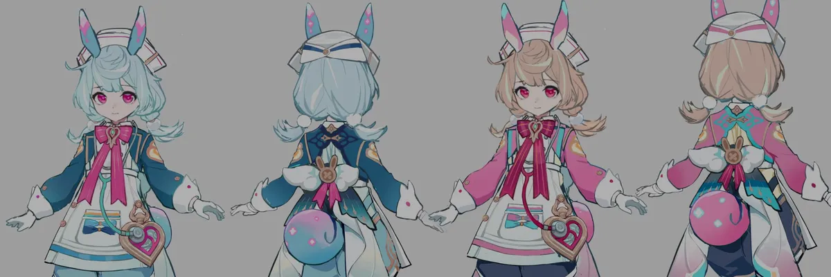 Genshin Impact Reveals Sigewinne Concept Arts Highlighting the Creation of Her Unique Outfit