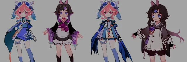 原神公布水月设计稿 展现角色创作历程
