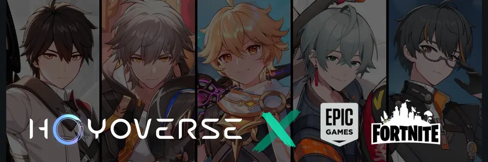 Epic Games Names miHoYo / HoYoverse as an Upcoming Partner, Signaling Big Fortnite Crossovers