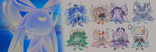 《原神》公布全新挪德卡莱插画，以库亨基形象呈现角色阵容