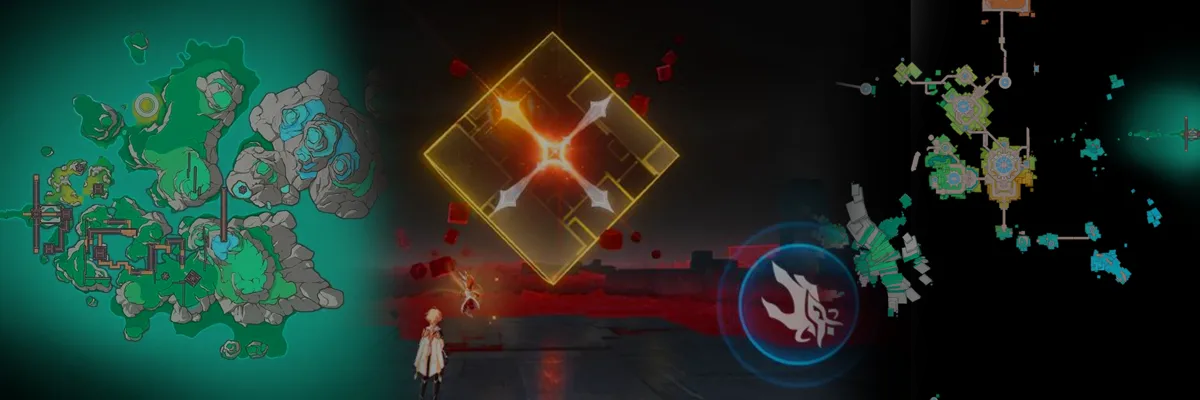 Filtración del mapa del Espacio de Asmoday de Genshin Impact 6.5 revela zonas multicapa, nuevas mecánicas y sellos...
