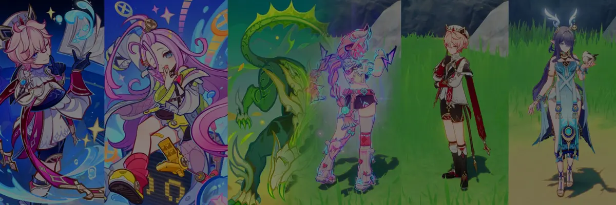 Genshin Impact 6.5: Nuevas Cartas TCG y Poses de Teatro Imaginario Filtradas