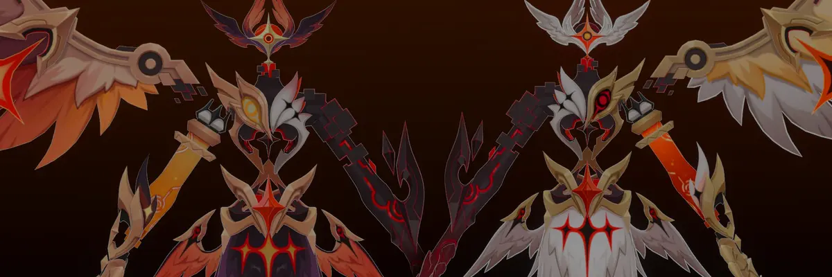 Filtración de Genshin Impact 6.5 Revela Nuevo Jefe de Mundo con Dos Formas y Renders de Comparación de Tamaño de Enem...