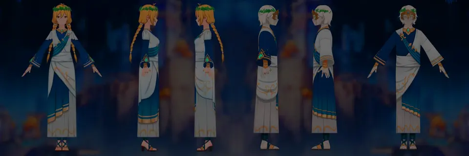Genshin Impact 6.5 Leak Reveals New NPC Models and Mysterious Winged Character Texture
