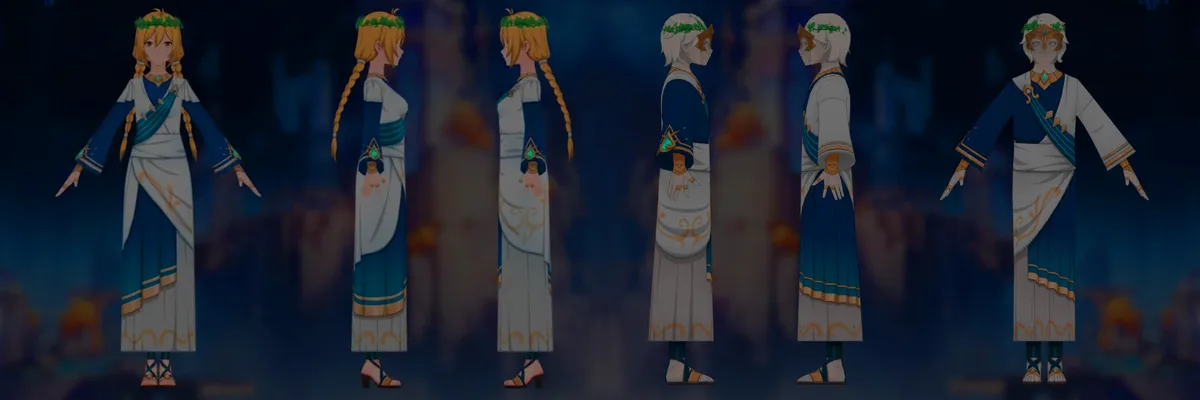 Genshin Impact 6.5 Leak Reveals New NPC Models and Mysterious Winged Character Texture