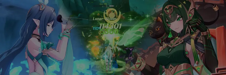Genshin Impact 6.5B Leak Reveals Spiral Abyss Lunar Bloom Buff Enhancing Combat Performance