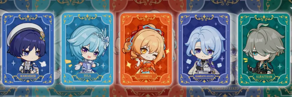 Genshin Impact Event Offers Exclusive Q-Version Photocards and Booklets With Limited-Time Purchases