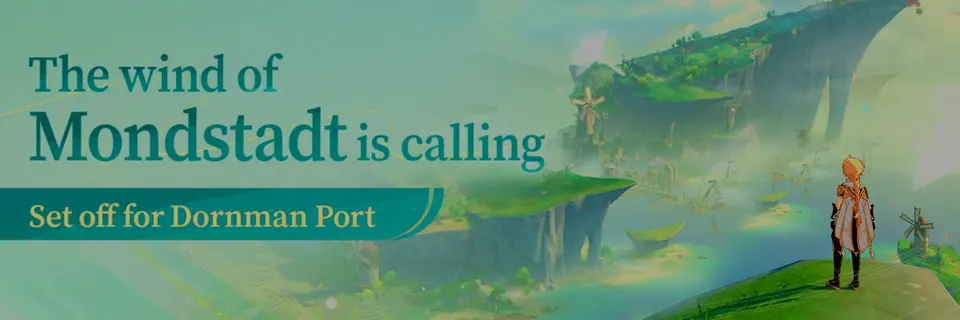 Genshin Impact Teases New Mondstadt Chapter With Dornman Port and Mysterious Northern Expansion