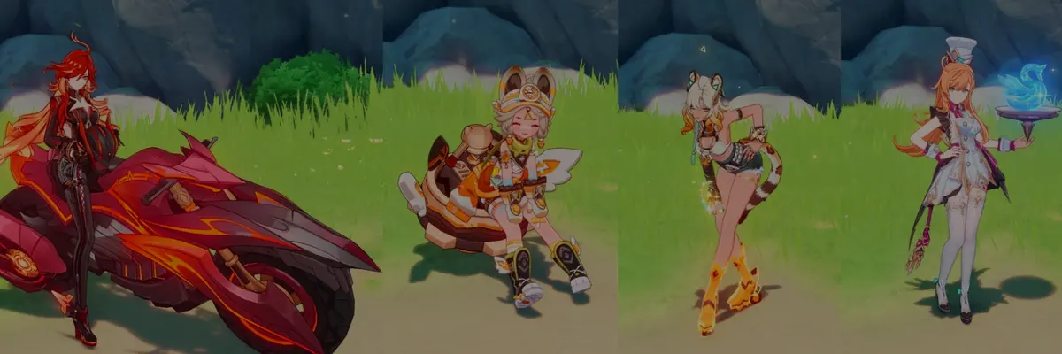 Las filtraciones de Genshin Impact 6.6 revelan nuevas poses de Teatro para Mavuika, Xilonen, Escoffier y Kachina