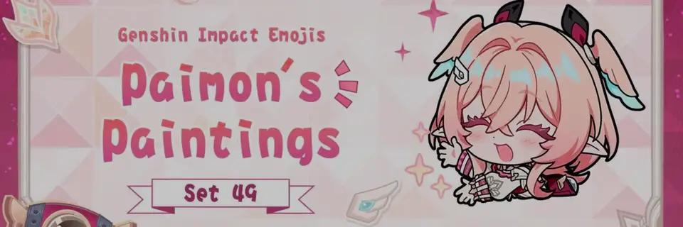 Genshin Impact Releases Paimon’s Paintings Set 49 With New Chibi Emojis on HoYoLAB