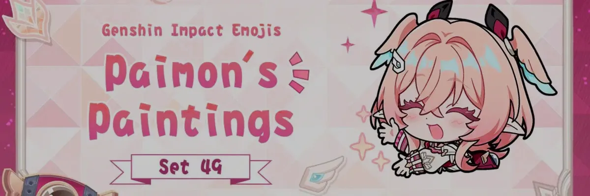 Genshin Impact Releases Paimon’s Paintings Set 49 With New Chibi Emojis on HoYoLAB
