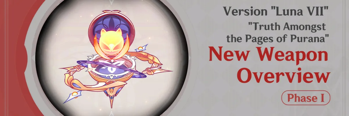 Genshin Impact revela el nuevo catalizador “Angelos’ Heptades” para el banner de armas de la Versión Luna VII