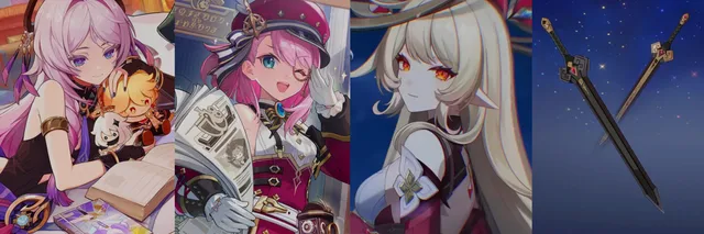 Filtraciones de Genshin Impact 6.7 revelan nuevos trajes de Citlali y Charlotte, mejora de la Espada de Hierro Oscuro...
