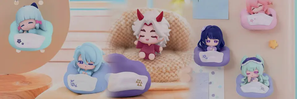 Genshin Impact Unveils “Cloud Pillow Dream” Fridge Magnet Blind Box Collection Featuring Inazuma Favorites