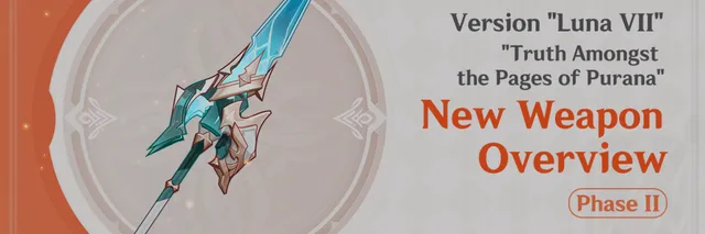 Genshin Impact Reveals New 5-Star Polearm “Disaster and Remorse” Ahead of Luna VII Phase II