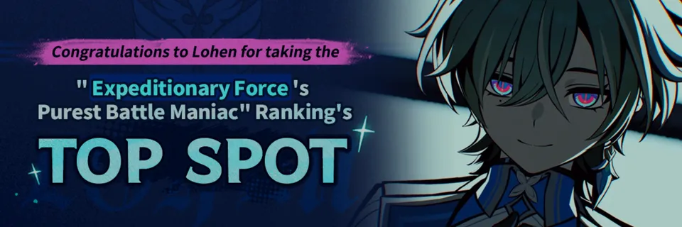 Lohen Tops the Mystery Expeditionary Force Ranking as Genshin Impact Fans Rally Around Mondstadt’s Wildest Frontliner