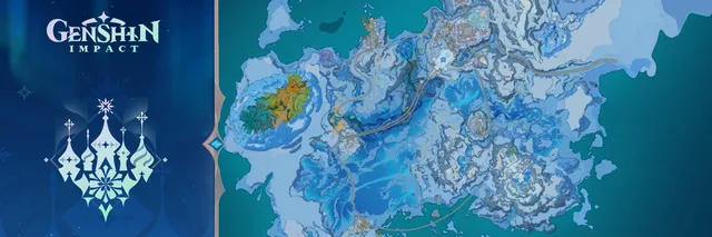 Genshin Impact 7.0 Leaks Reveal First High-Quality Snezhnaya Map, Full Teyvat Expansion and Massive New Exploration Area